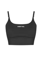 Black Sport Bra | Cozy Sport Bra | Hard To Kill