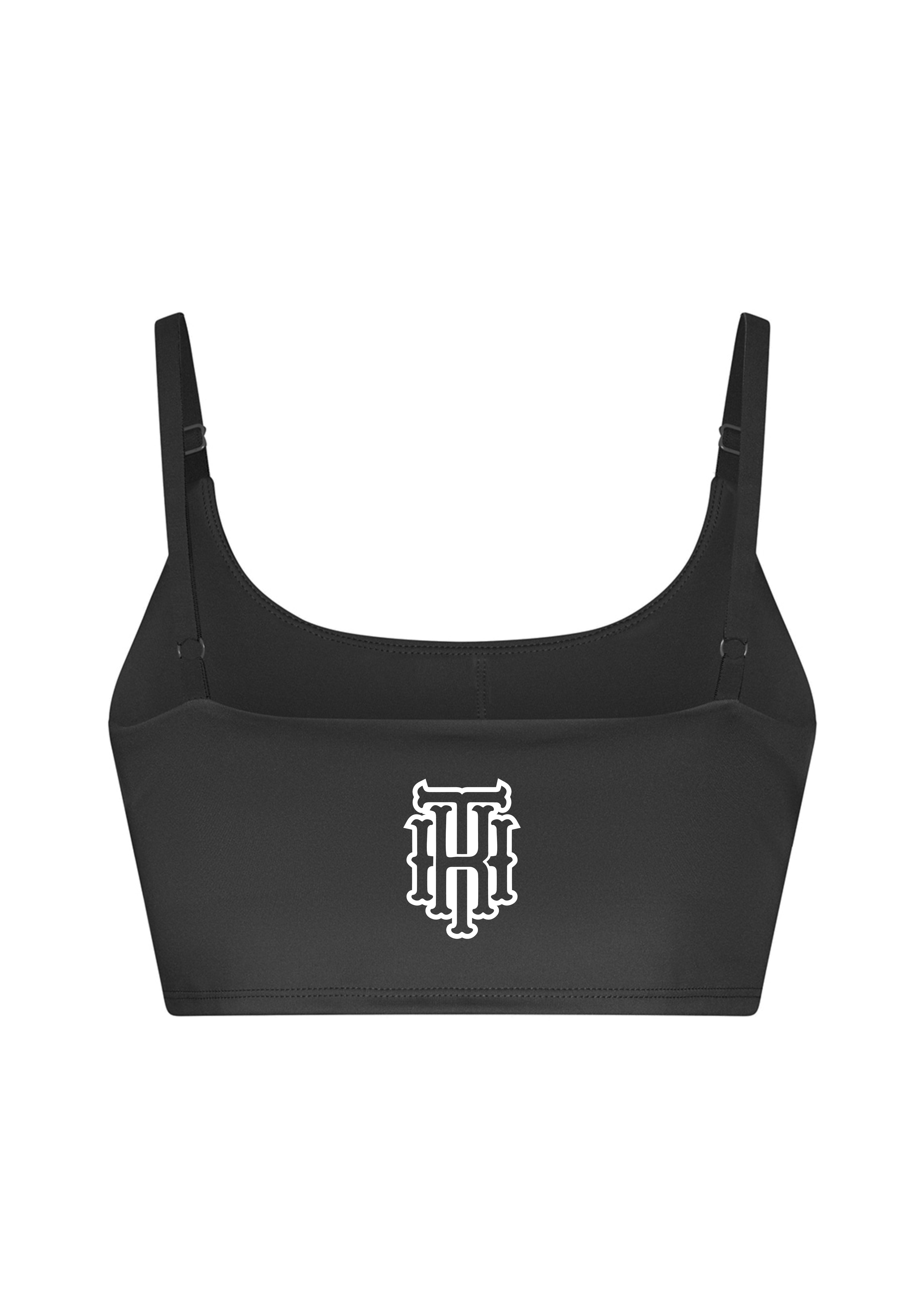 Black Sport Bra | Cozy Sport Bra | Hard To Kill